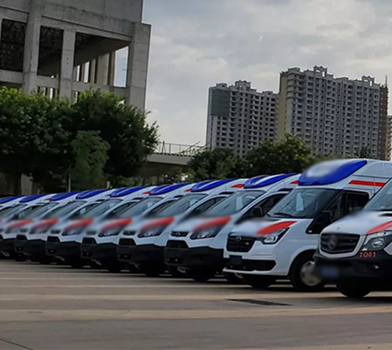 凤县服务车队展示