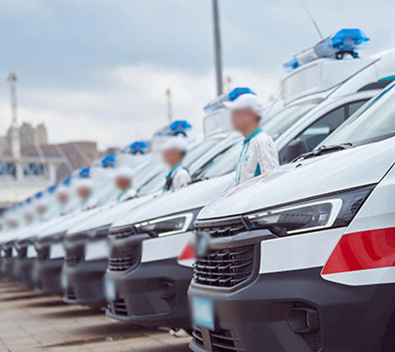 凤县服务车队展示